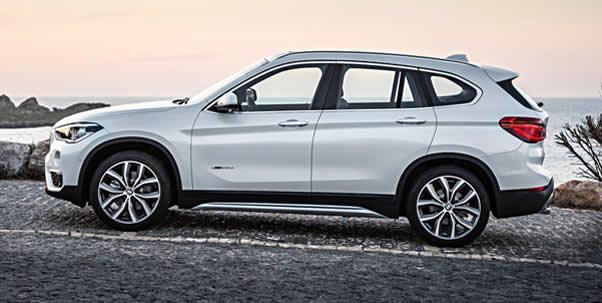 BMW X1, modeli i ri, pamje anësore