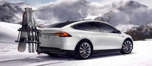 Tesla, modeli X pamje anësore