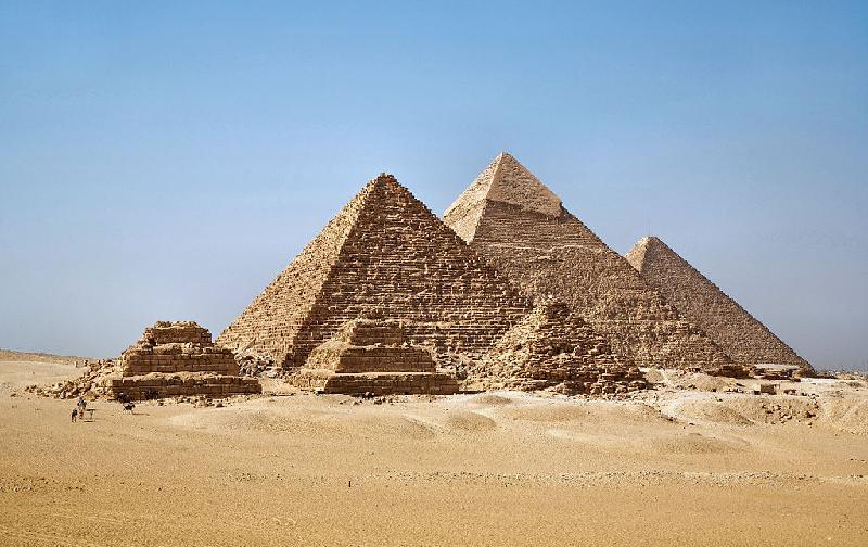 Piramidat e Gizës në Egjipt.