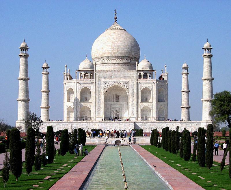 Taj Mahal n Agra, Indi.