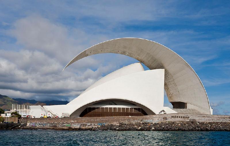 Auditorio de Tenerife, Ishujt Canary, Spanj.