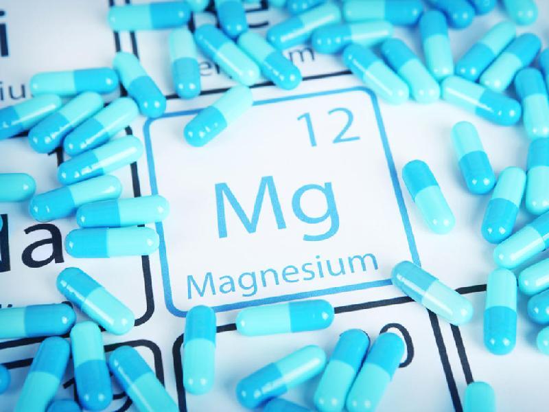 Prmbajtja e magnezit n organizmin e nj t rrituri sht e barabart me rreth 25 gram.