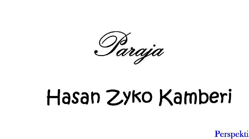 Vepra Paraja nga Hasan Zyko Kamberi.