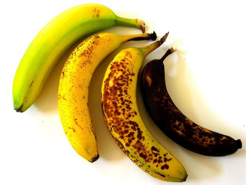 Faza e pjekjes s bananes ndikon n efektet q jep pr trupin ton.
