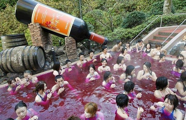 Beaujolais Nouveau Spa n Japoni