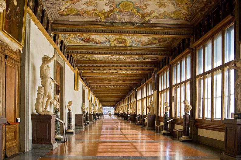 Galeria Uffizi në Firence, Itali