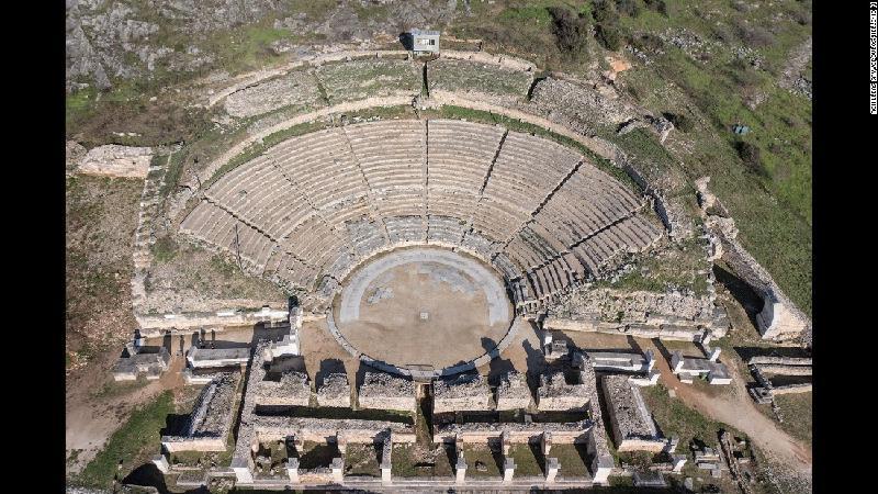 Zona arkeologjike e Philippi, Greqi.