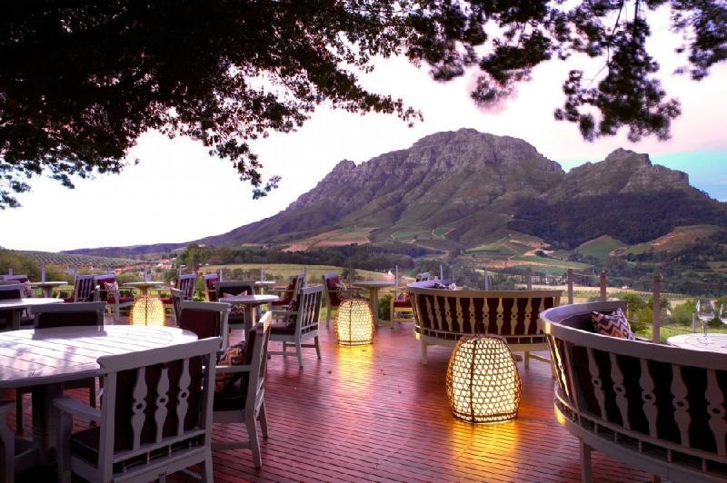 Delaire Graff Restaurant ne Stellenbosch, Afrika e Jugut