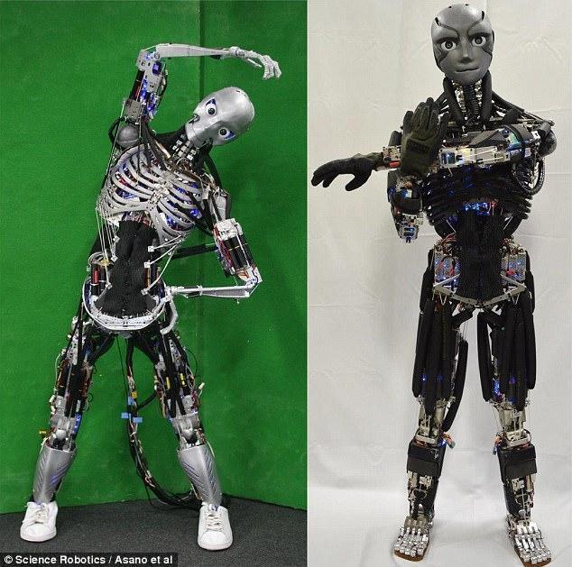 Japonezt krijojn robott me skelet dhe qeliza